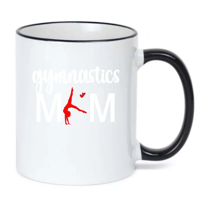 Cute Gymnastics Mom Gift For MotherS Day Black Color Changing Mug