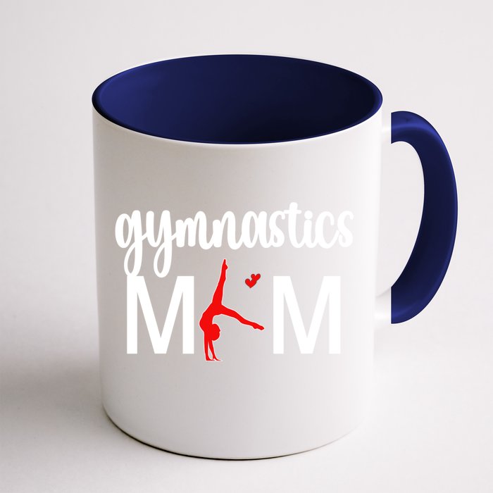 Cute Gymnastics Mom Gift For MotherS Day Front & Back Coffee Mug