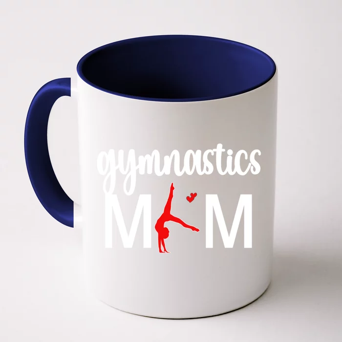 Cute Gymnastics Mom Gift For MotherS Day Front & Back Coffee Mug