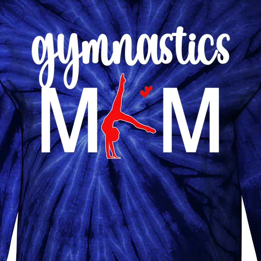 Cute Gymnastics Mom Gift For MotherS Day Tie-Dye Long Sleeve Shirt