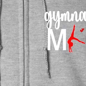 Cute Gymnastics Mom Gift For MotherS Day Full Zip Hoodie