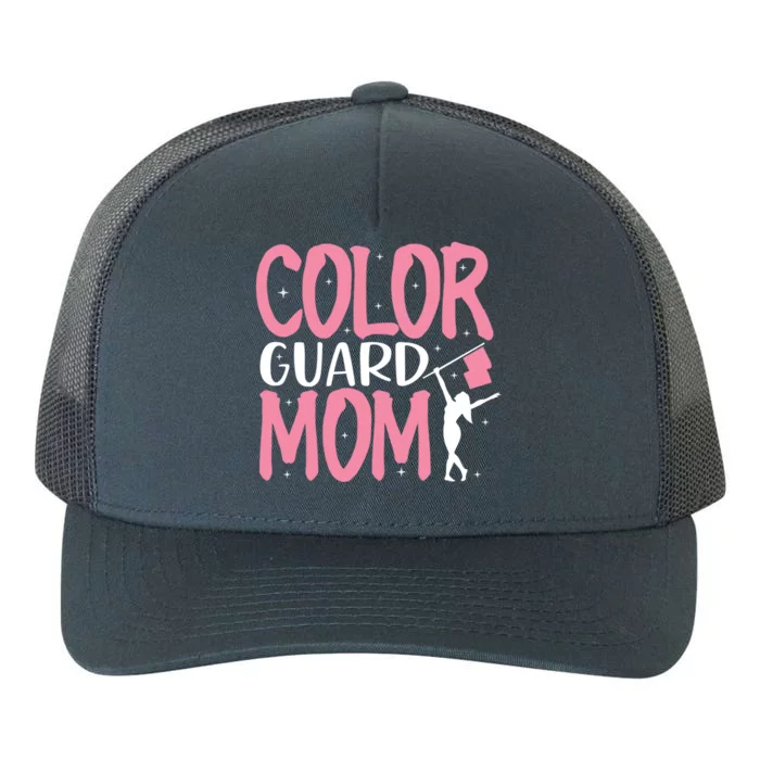 Color Guard Mom Gift Marching Band School Mommy Mother Gift Yupoong Adult 5-Panel Trucker Hat