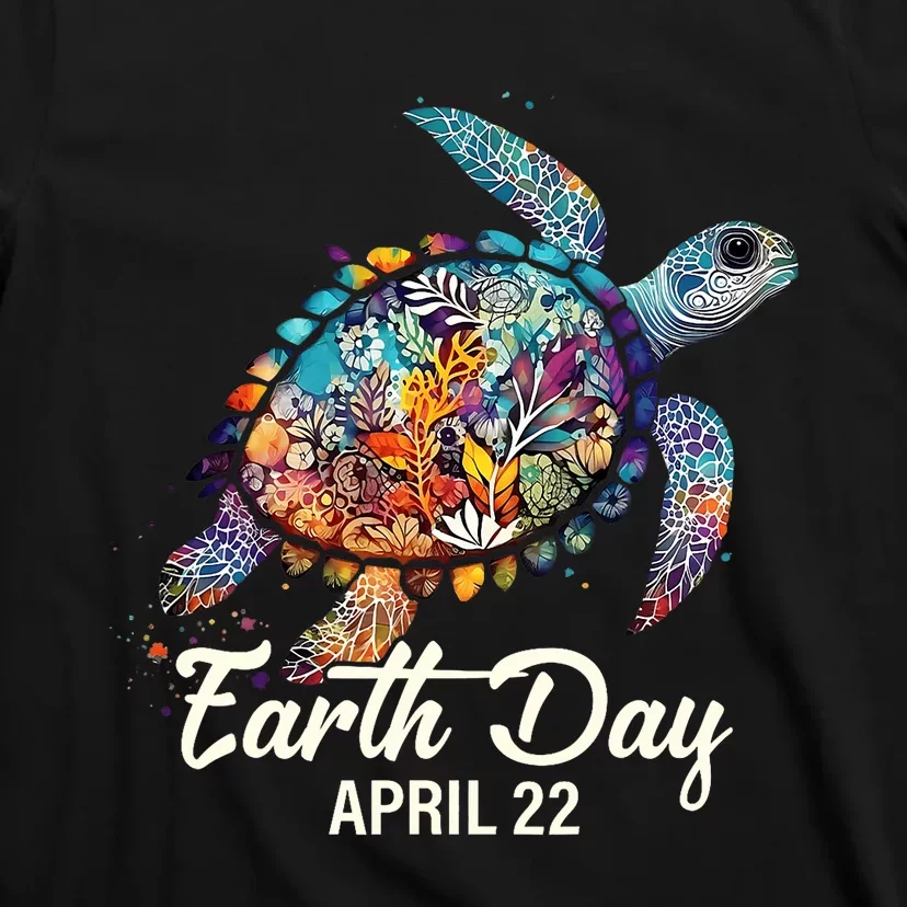 Cute Groovy Make Everyday Earth Day Classroom Teachers T-Shirt