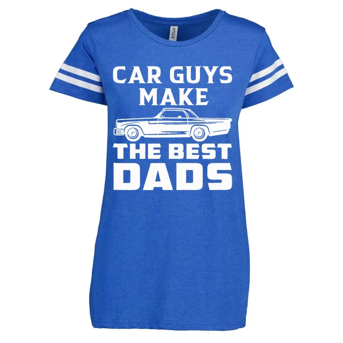 Car guys make the best dads for fathers day or birthday Enza Ladies Jersey Football T-Shirt