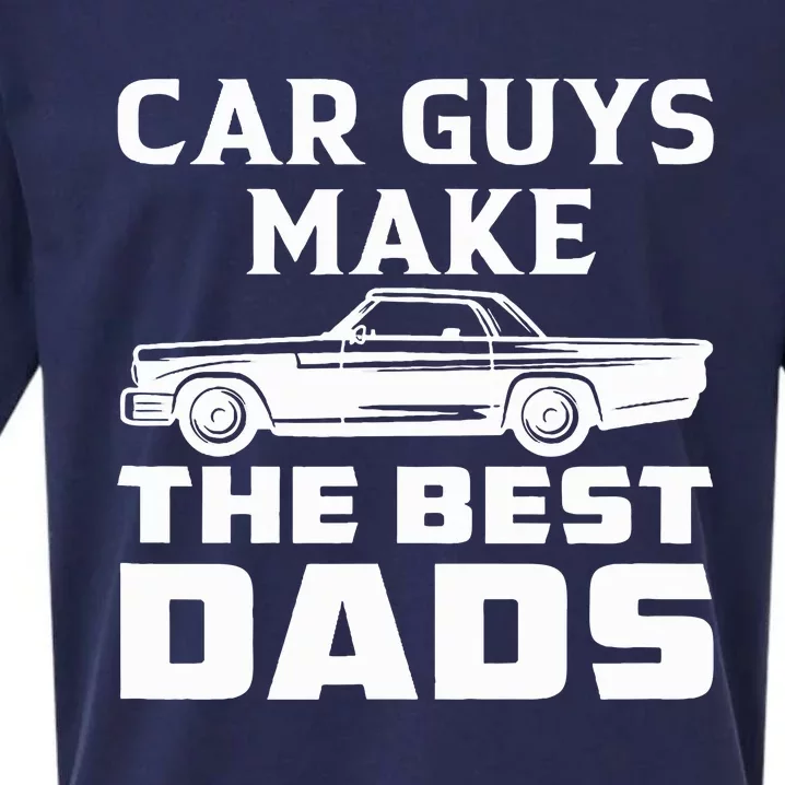 Car guys make the best dads for fathers day or birthday Sueded Cloud Jersey T-Shirt