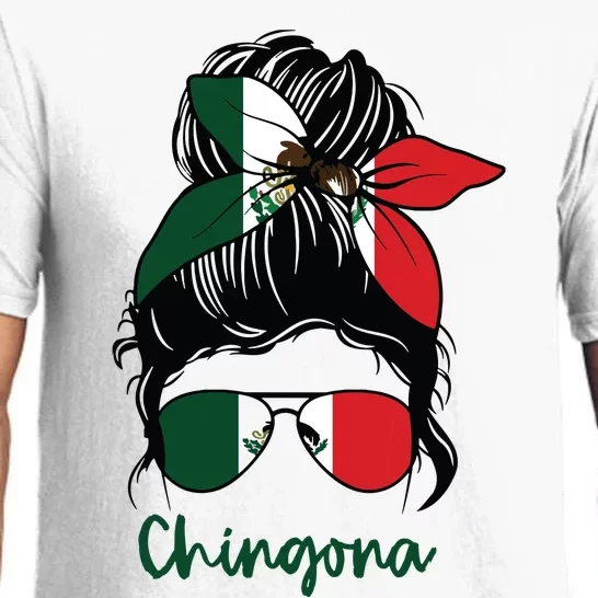 Chingona Girl Mexico Girl Mexican Mexicana Pajama Set