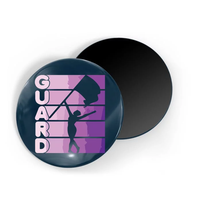 Color Guard Marching Band Flag Girl Magnet