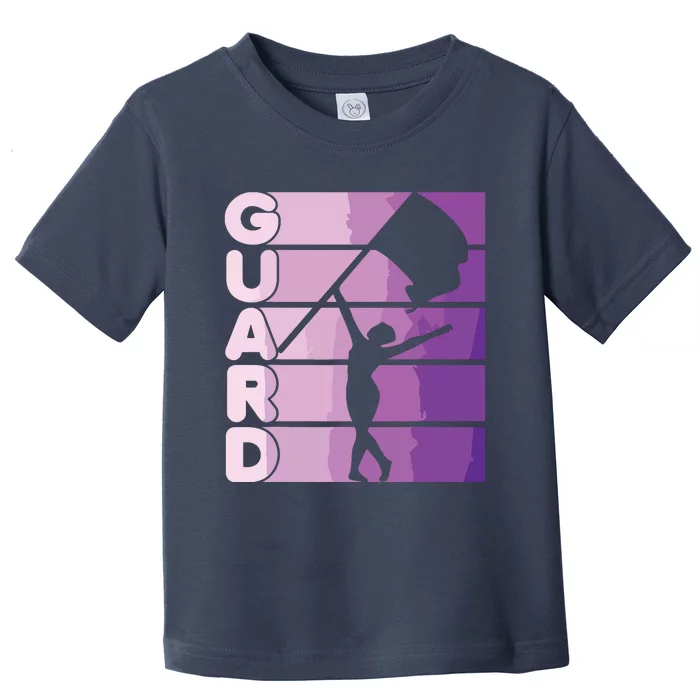 Color Guard Marching Band Flag Girl Toddler T-Shirt