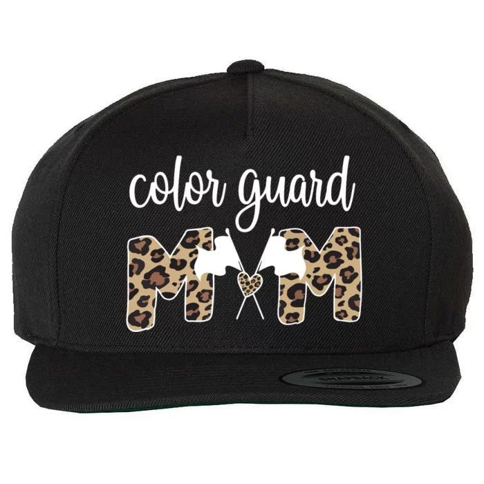 Color Guard Mom Of A Guard Member Guard Mama Wool Snapback Cap