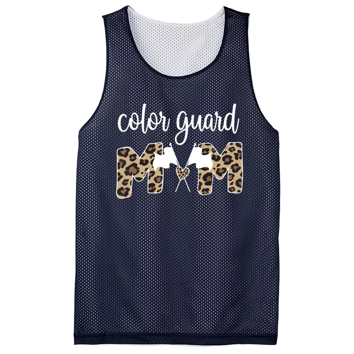 Color Guard Mom Of A Guard Member Guard Mama Mesh Reversible Basketball Jersey Tank