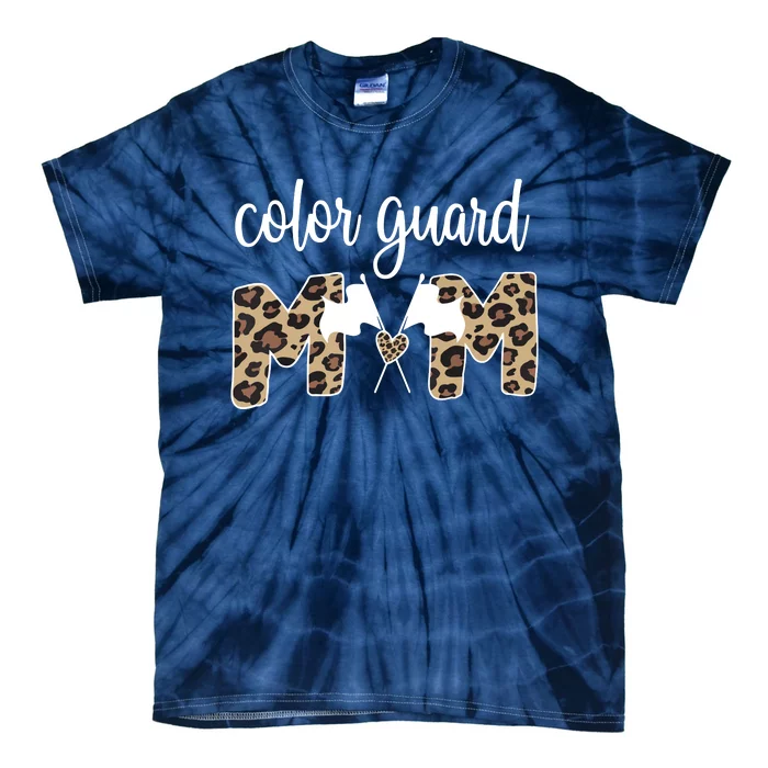 Color Guard Mom Of A Guard Member Guard Mama Tie-Dye T-Shirt