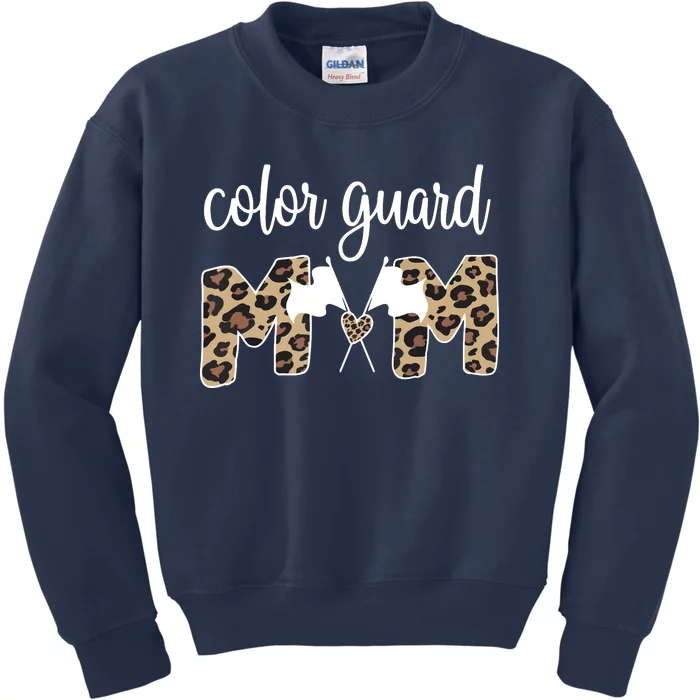 Color Guard Mom Of A Guard Member Guard Mama Kids Sweatshirt