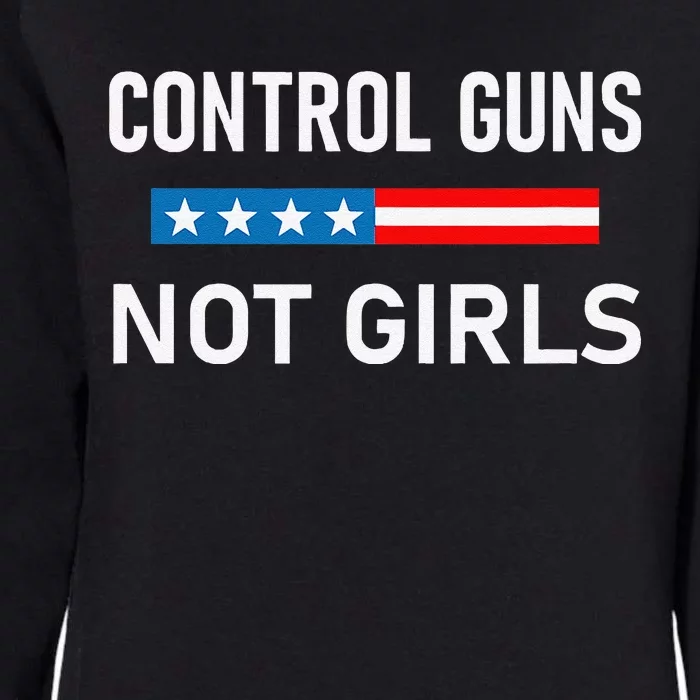 Control Guns Not Womens California Wash Sweatshirt