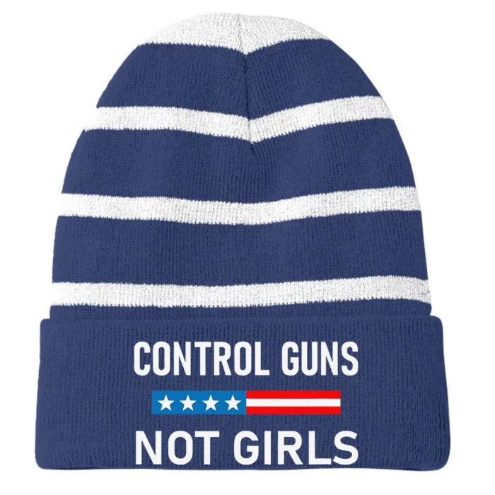 Control Guns Not Striped Beanie with Solid Band