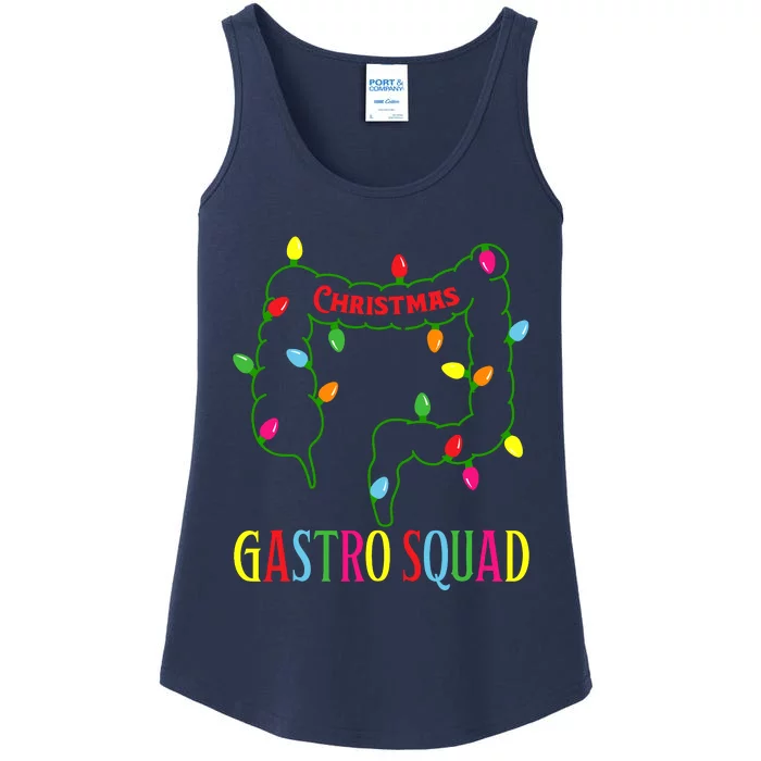 Christmas Gastro Nurse Squad Gastroenterology Doctor Vintage Ladies Essential Tank