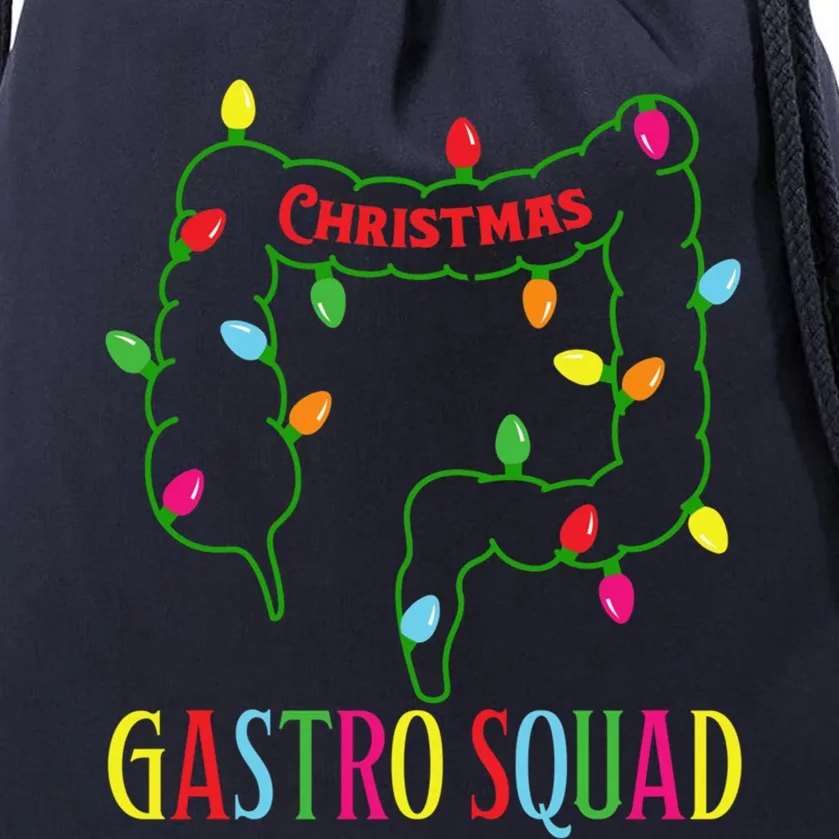 Christmas Gastro Nurse Squad Gastroenterology Doctor Essential Drawstring Bag