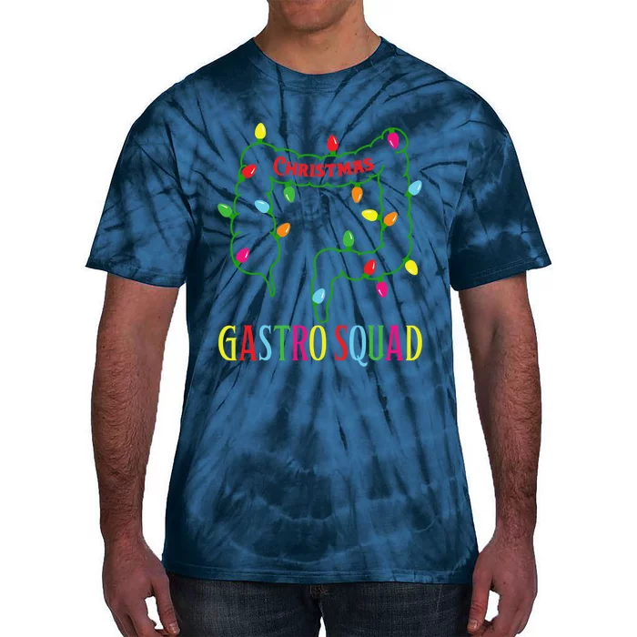 Christmas Gastro Nurse Squad Gastroenterology Doctor Essential Tie-Dye T-Shirt