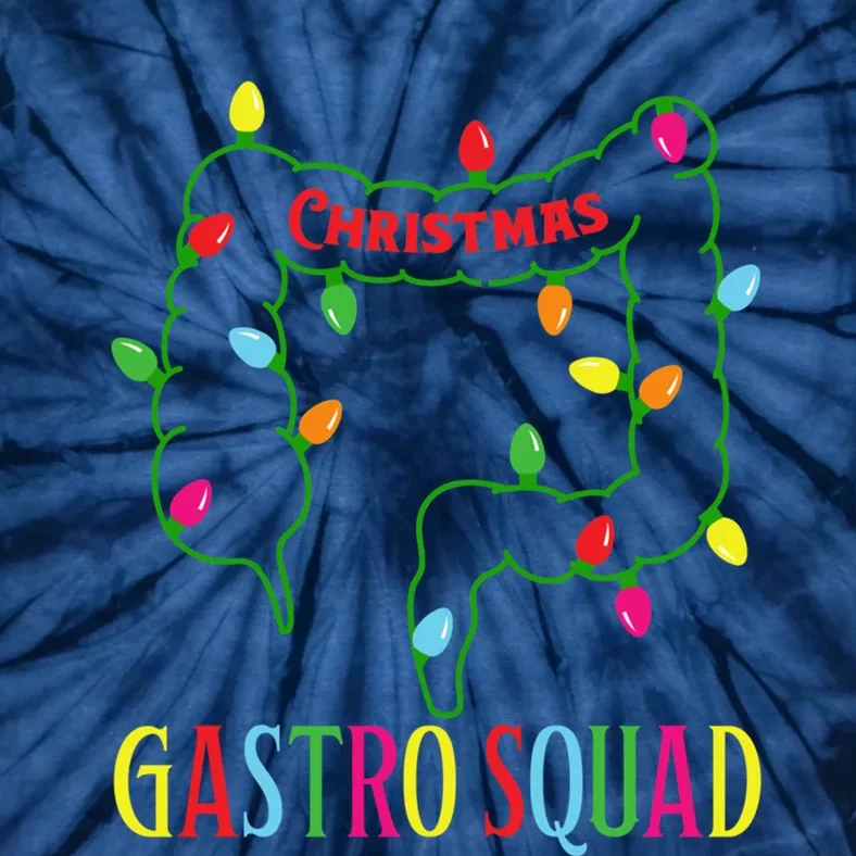 Christmas Gastro Nurse Squad Gastroenterology Doctor Essential Tie-Dye T-Shirt