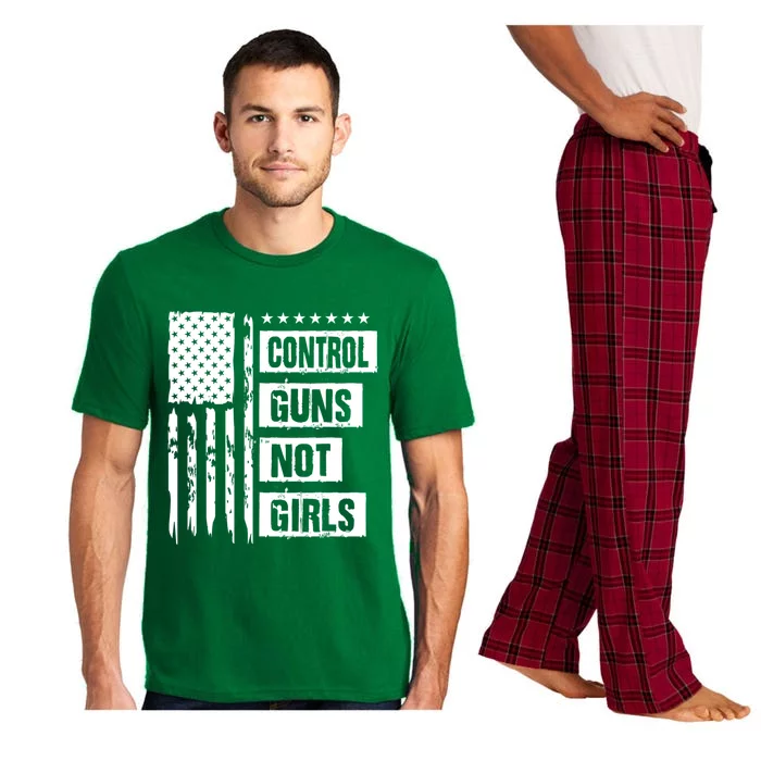 Control Guns Not Girl Voter Election Feminist Women Rights Pajama Set