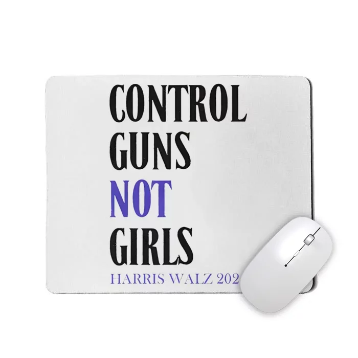 Control Guns Not Rights Harriswaltz 2024 Mousepad