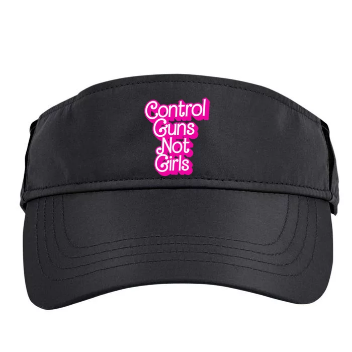 Control Guns Not Girl Rights Feminist Adult Drive Performance Visor