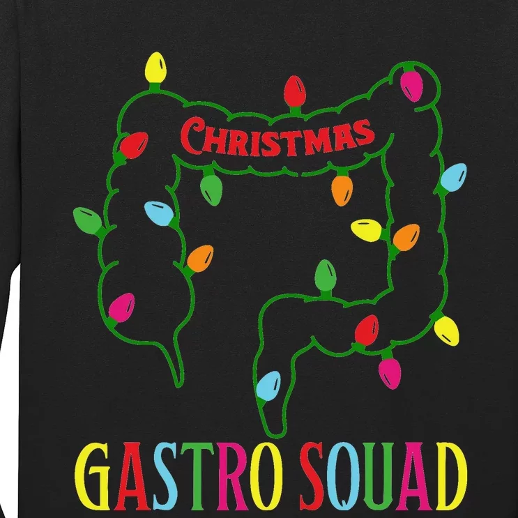 Christmas Gastro Nurse Squad Gastroenterology Doctor Long Sleeve Shirt