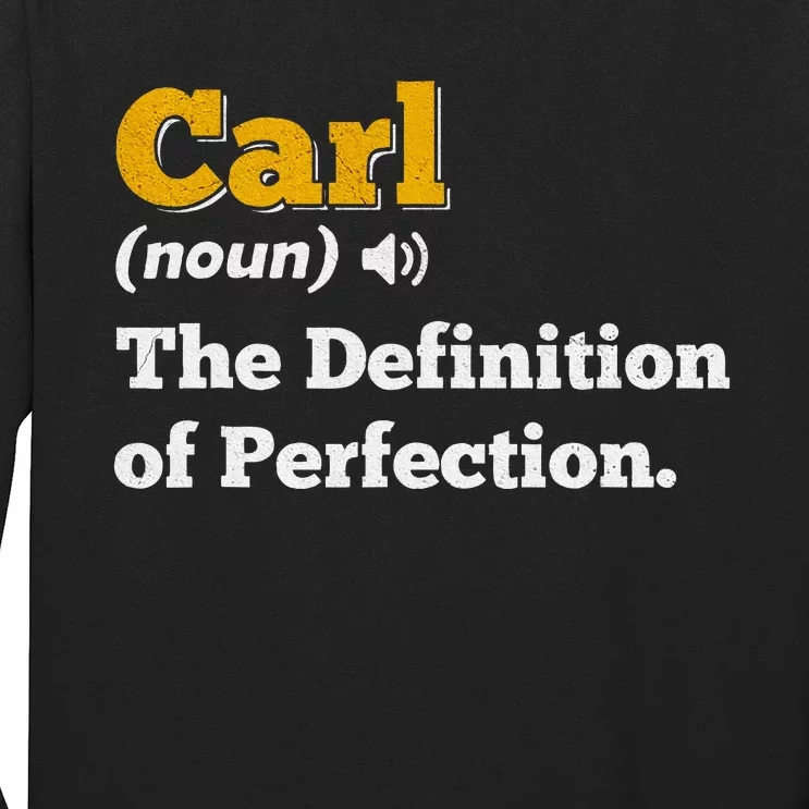 Carl Gift Name Personalized Birthday Funny Christmas Joke Long Sleeve Shirt