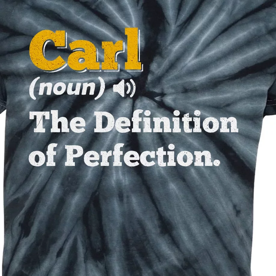 Carl Gift Name Personalized Birthday Funny Christmas Joke Kids Tie-Dye T-Shirt