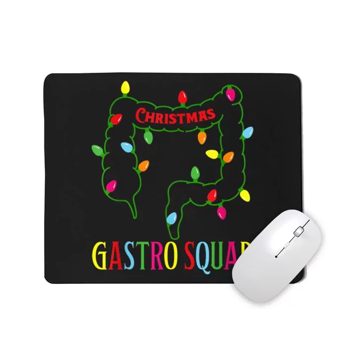 Christmas Gastro Nurse Squad Gastroenterology Doctor Vintage Mousepad