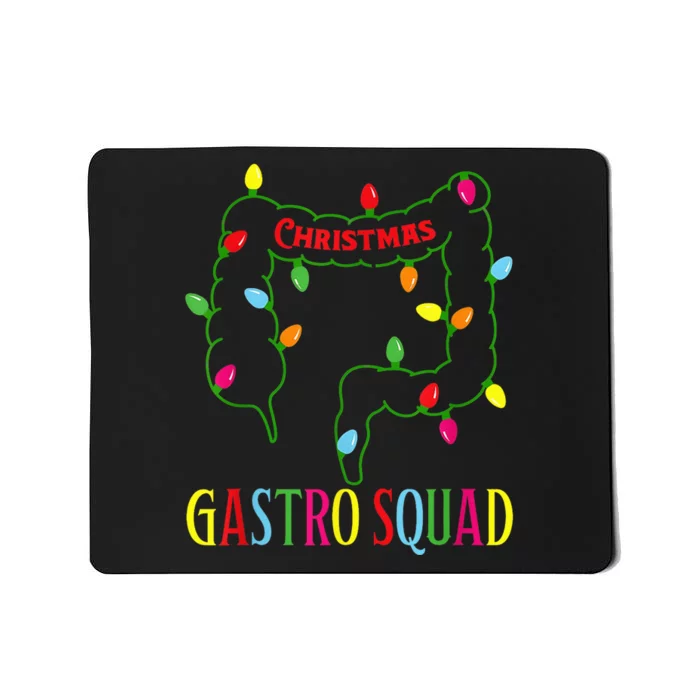 Christmas Gastro Nurse Squad Gastroenterology Doctor Vintage Mousepad