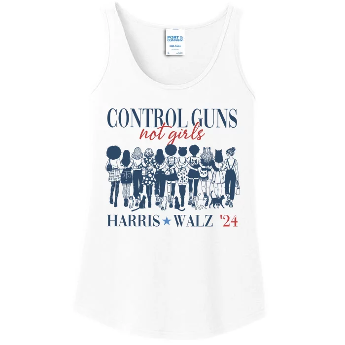 Control Guns Not Girl Ladies Essential Tank