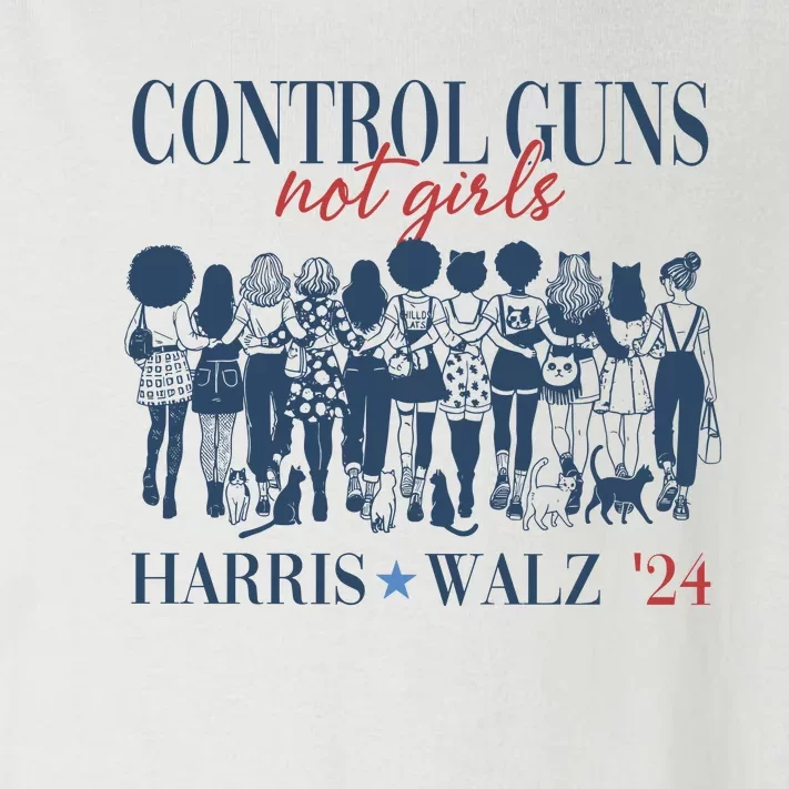 Control Guns Not Girl Toddler Long Sleeve Shirt