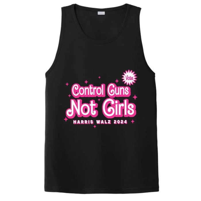 Control Guns Not Girl Performance Tank