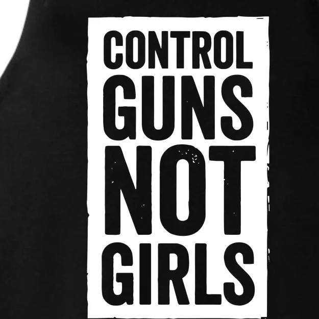 Control Guns Not Ladies Tri-Blend Wicking Tank