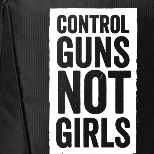 Control Guns Not City Backpack