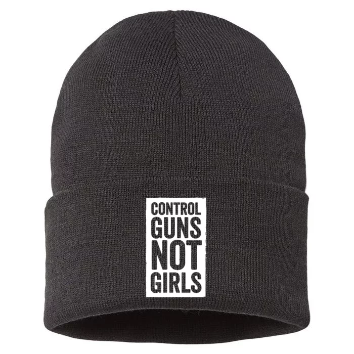 Control Guns Not Sustainable Knit Beanie