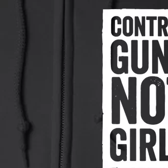 Control Guns Not Full Zip Hoodie