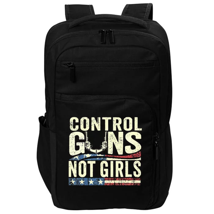 Control Guns Not Girl Election Usa Feminist Rights Impact Tech Backpack