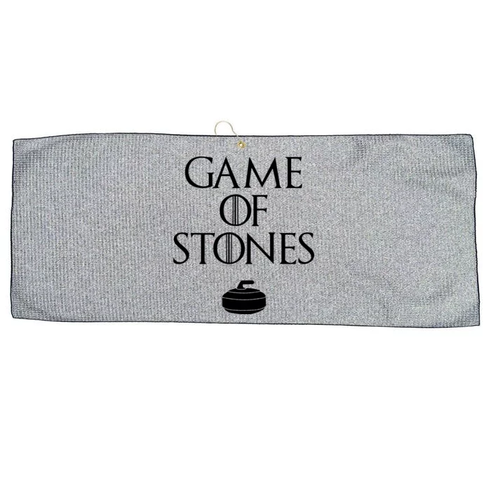 Curler Game Of Stones Curling Large Microfiber Waffle Golf Towel