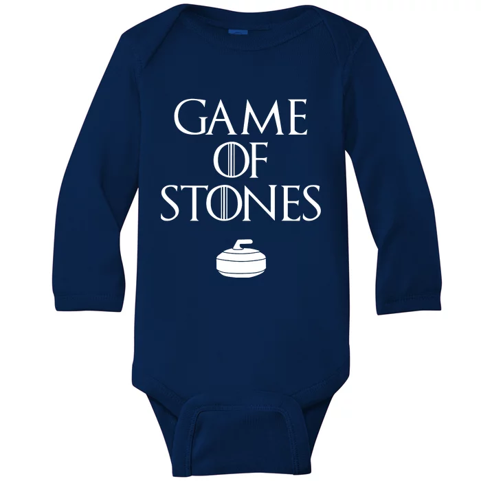 Curler Game Of Stones Curling Baby Long Sleeve Bodysuit