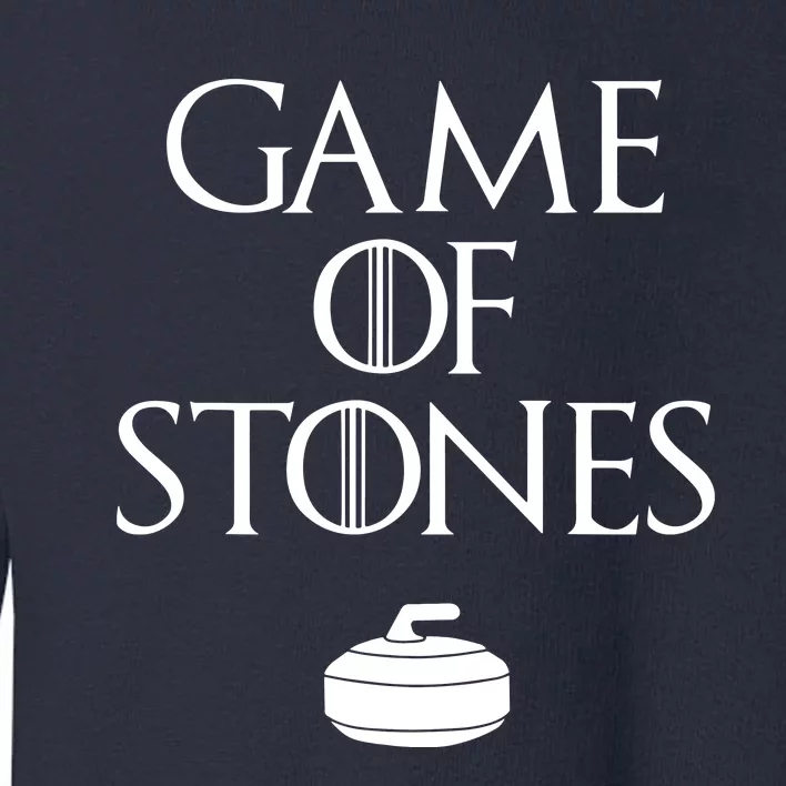 Curler Game Of Stones Curling Toddler Sweatshirt