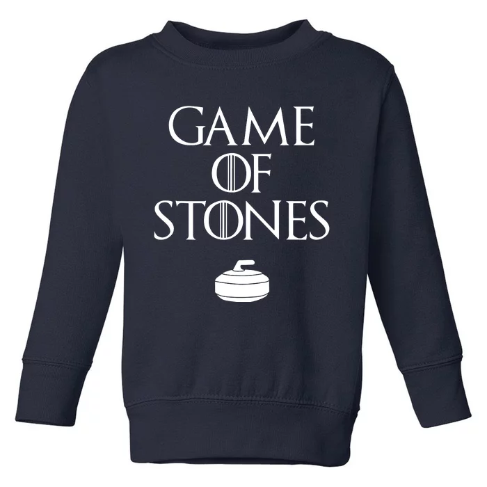 Curler Game Of Stones Curling Toddler Sweatshirt