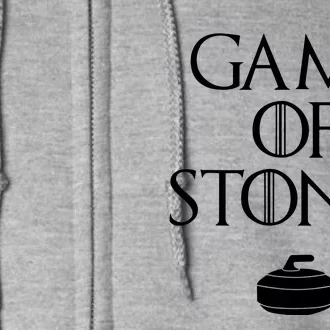 Curler Game Of Stones Curling Full Zip Hoodie