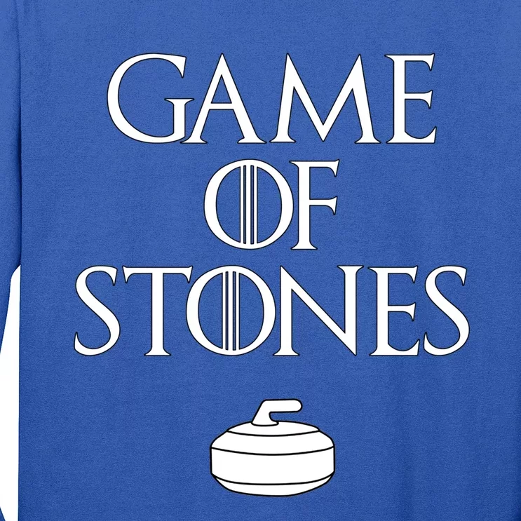 Curler Game Of Stones Curling Gift Long Sleeve Shirt