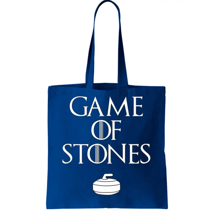 Curler Game Of Stones Curling Gift Tote Bag