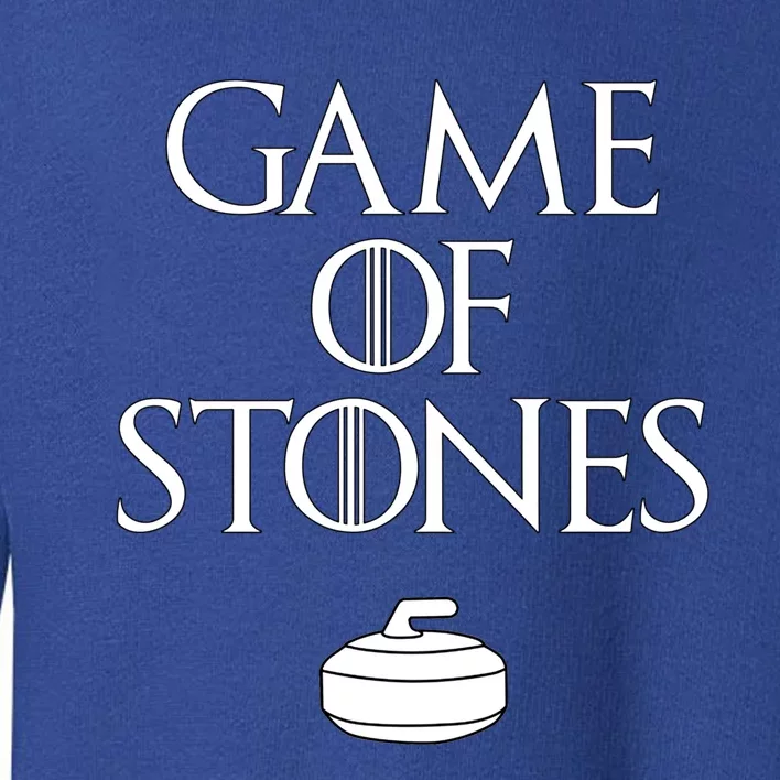 Curler Game Of Stones Curling Gift Toddler Sweatshirt