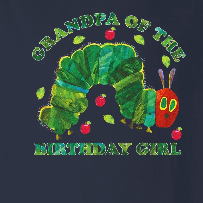 Cute Grandpa Of The Birthday Girl Hungry Caterpillar Toddler Long Sleeve Shirt