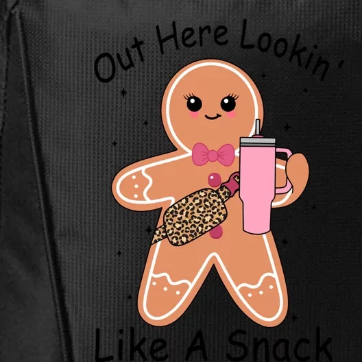 Cute Gingerbread Out Here Lookin Like A Snack Gift City Backpack