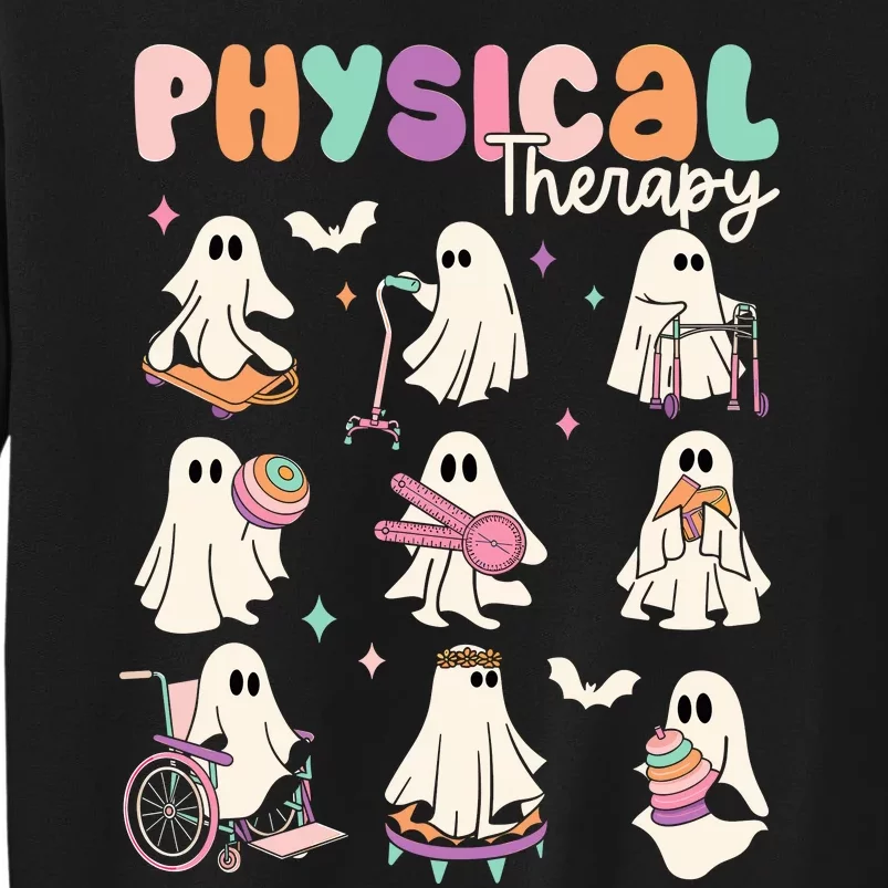 Cute Ghost Physical Therapy PT Physical Therapist Halloween Sweatshirt