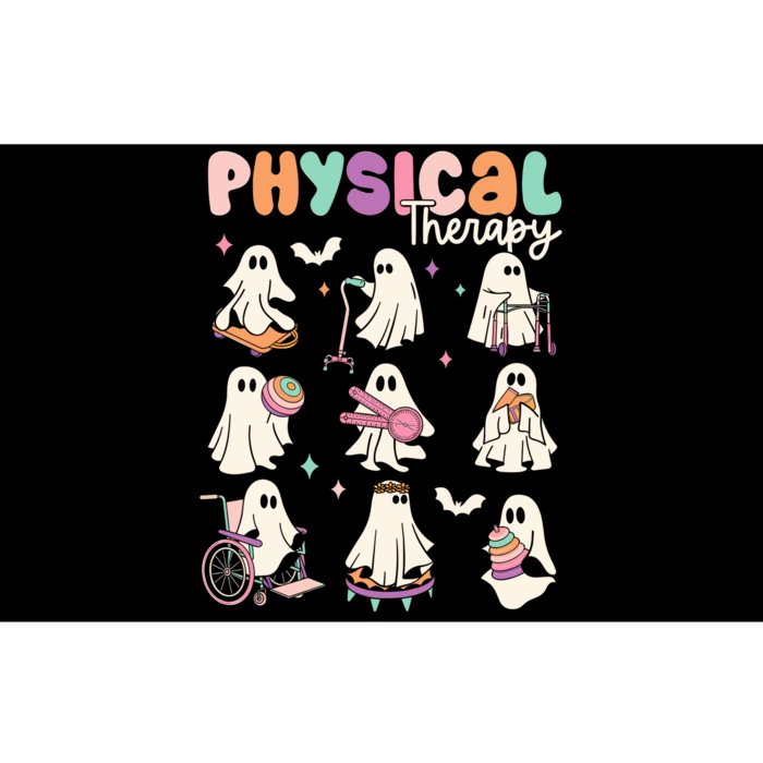 Cute Ghost Physical Therapy PT Physical Therapist Halloween Bumper Sticker